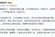 辽篮核心赵继伟病情加重，球迷们是否开始担忧？