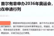 印度梦想成真？2036年奥运会申办大战，中国是否缺席？