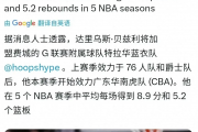 前广东外援贝兹利重返NBA发展联盟，这是否意味着他将再次冲击NBA？